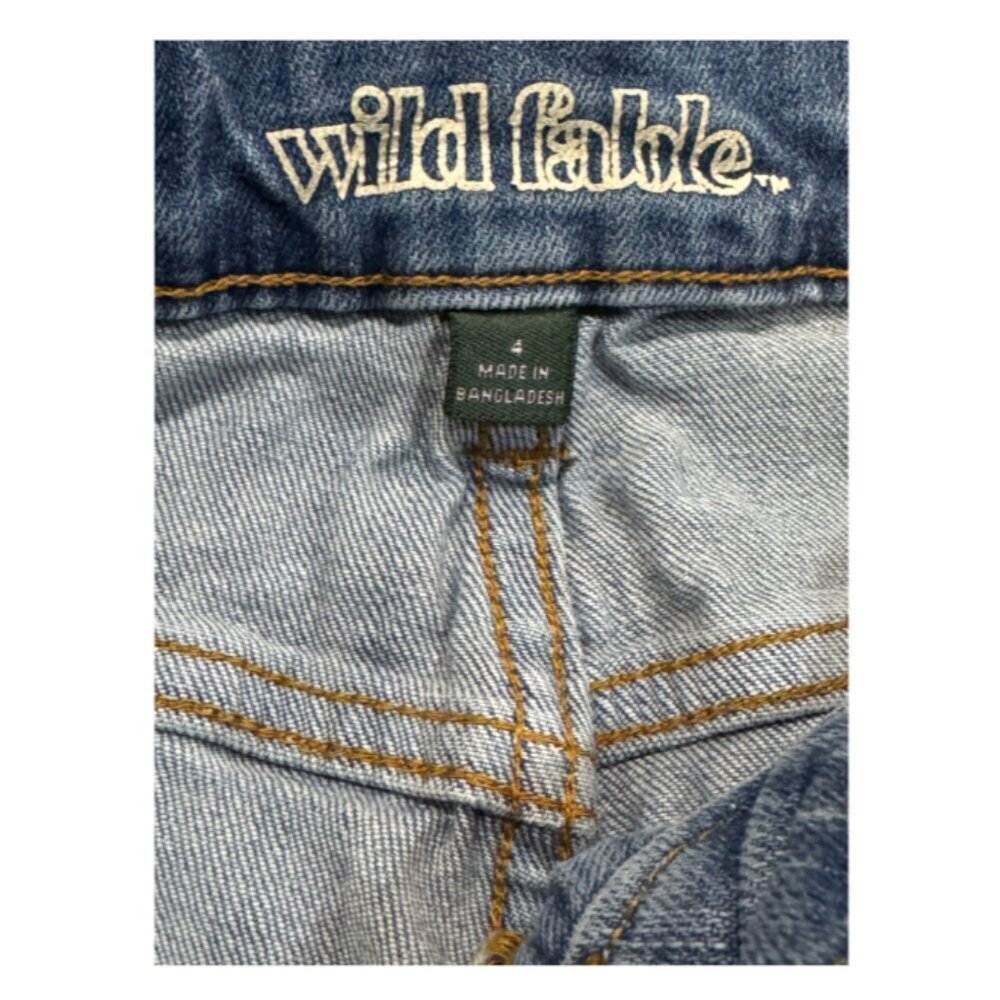 Wild Fable Distressed High Rise Mom Jean - Picture 3 of 4